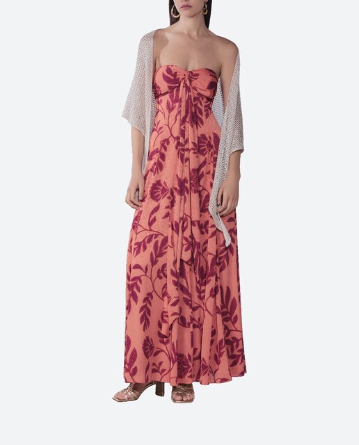 Imagen 0 de Poncho de pico con lúrex