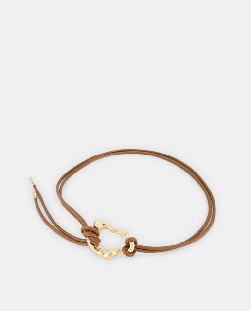 Imagen 0 de Cinturón de cordón con hebilla grabada