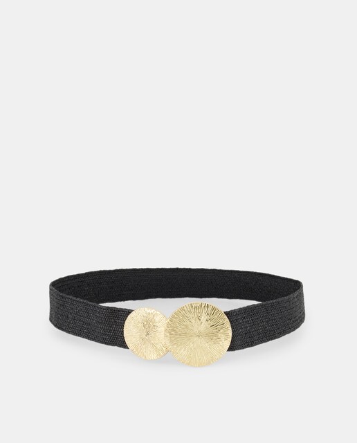 Imagen 0 de Cinturón elástico con hebilla círculo