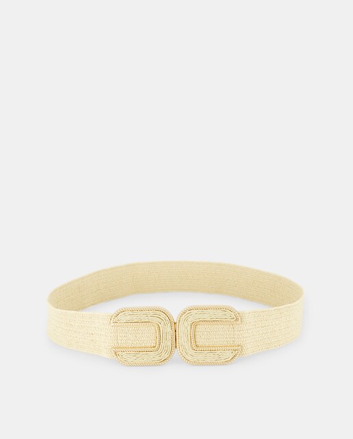 Imagen 0 de Cinturón elastico hebilla doble de mujer