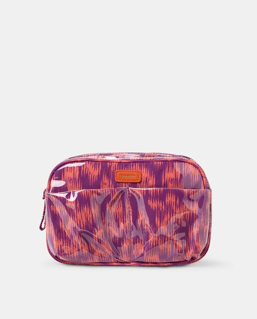 Imagen 0 de Neceser estampado con bolsillo frontal