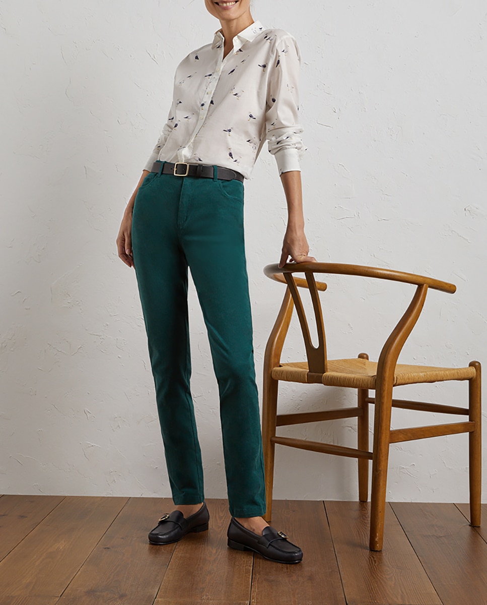 Imagen 0 de Pantalón pitillo básico de mujer