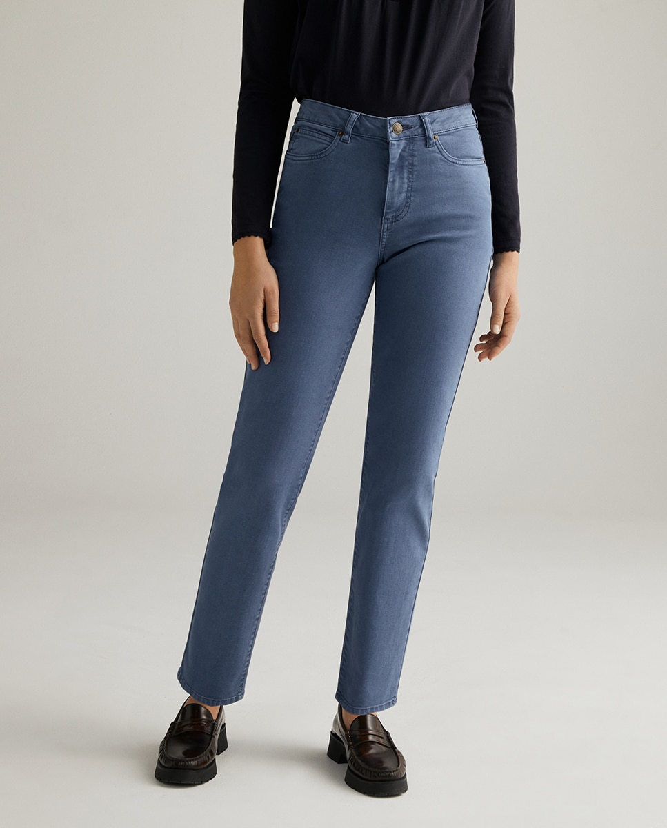 Imagen 0 de Pantalón de mujer cinco bolsillos semipitillo