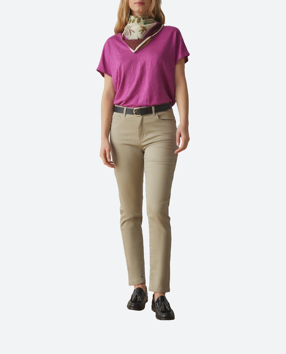 Imagen 0 de Pantalón básico de mujer de tipo pitillo