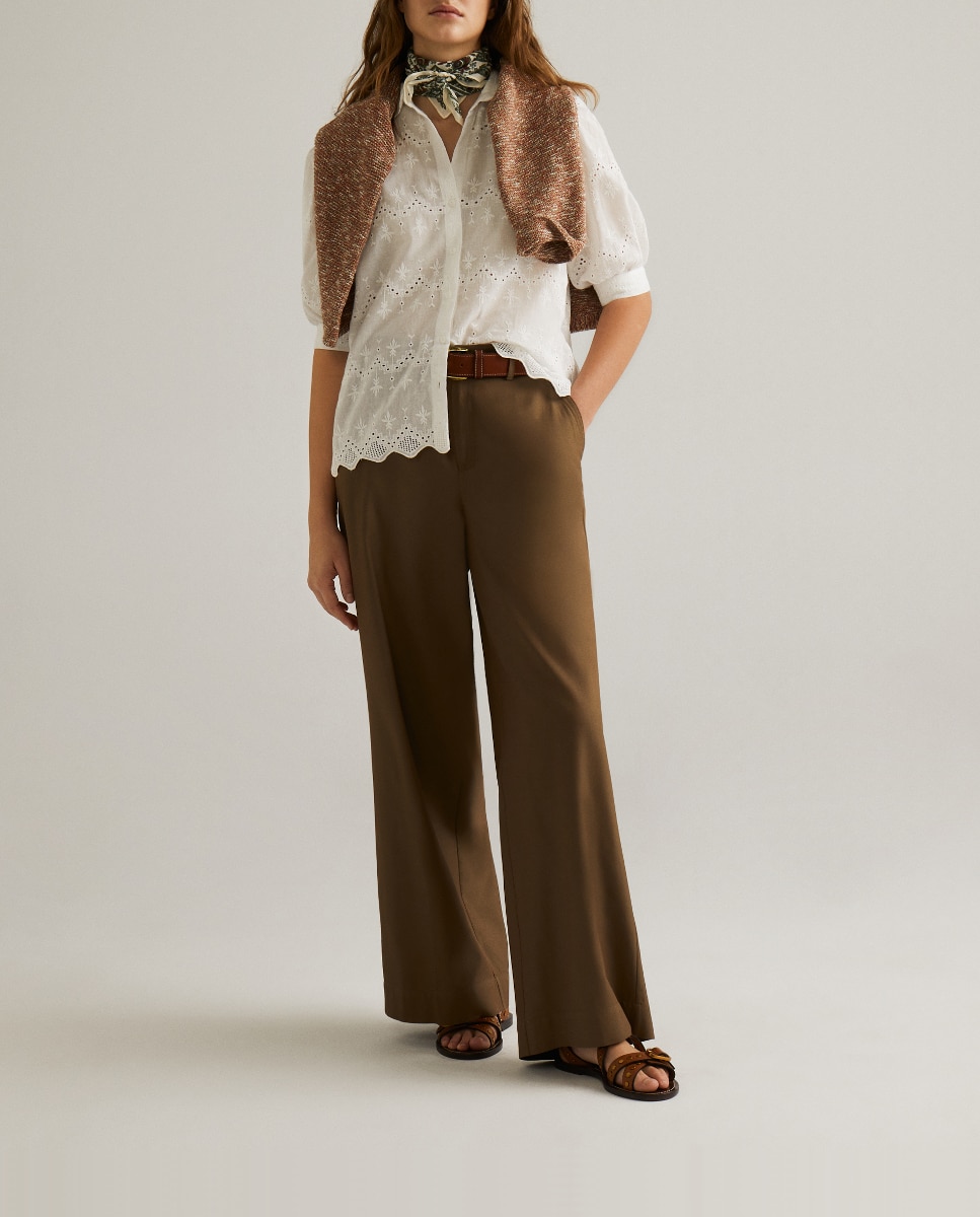 Imagen 0 de Blusa de mujer schiffly