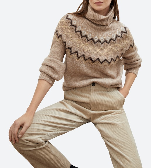 Imagen 0 de Jersey de mujer con jacquard