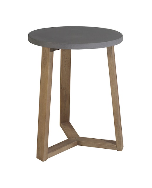 Imagen 0 de Mesa auxiliar de jardín de madera de acacia y cemento Haria El Corte Inglés