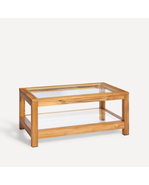 Imagen 0 de Mesa de centro de jardín de madera de teca Calabria El Corte Inglés