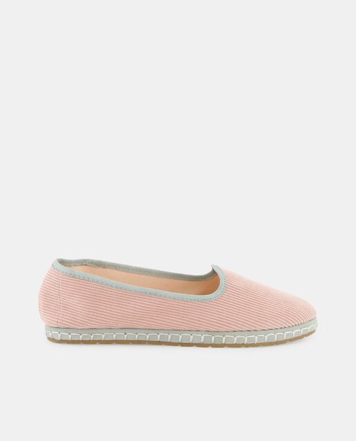 Imagen 0 de Zapatilla de pana vivos a contraste