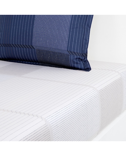 Imagen 0 de Sábana bajera satén de algodón Boss Tennis Hugo Boss