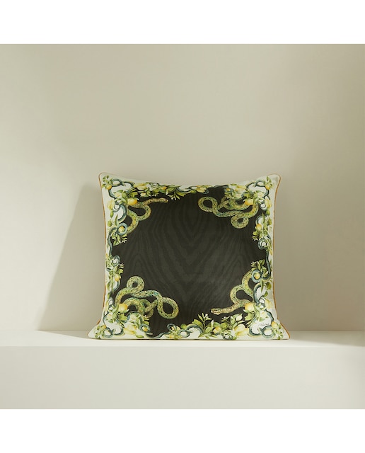 Imagen 0 de Cojín decorativo seda Limoni Dark Roberto Cavalli
