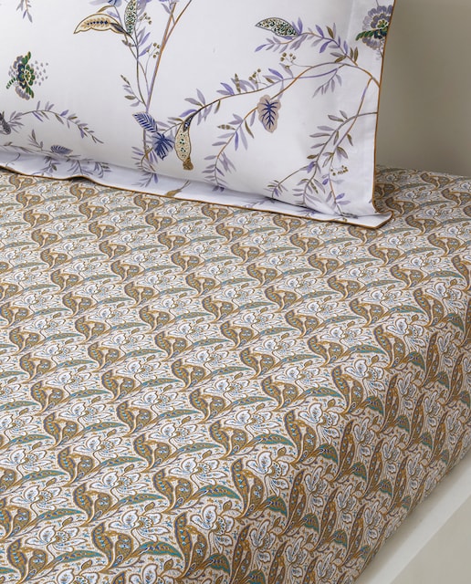 Imagen 0 de Sábana bajera satén de algododón Grimani Yves Delorme