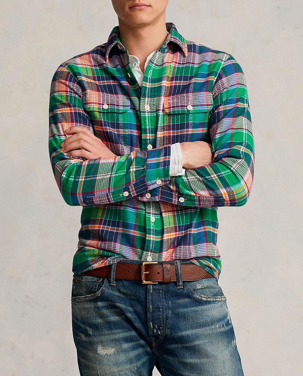 Imagen 0 de Camisa de hombre regular fit de algodón