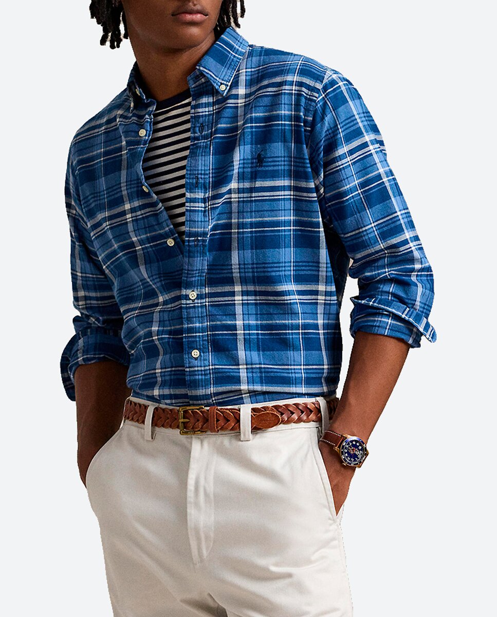 Imagen 0 de Camisa de hombre de algodón Regular fit