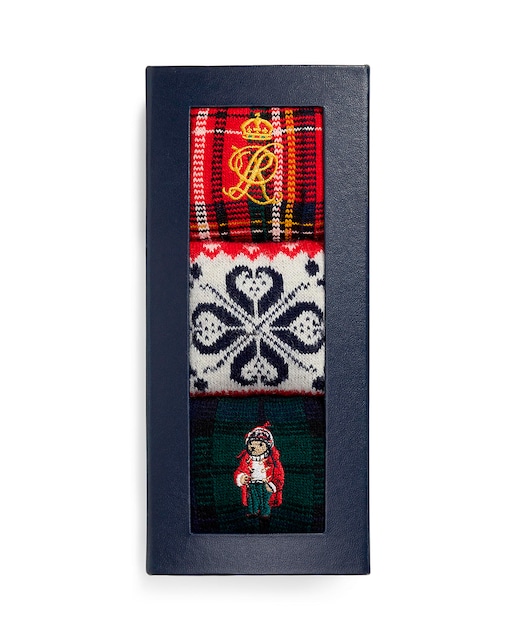 Imagen 0 de Pack de 3 pares de calcetines de hombre cortos estampados