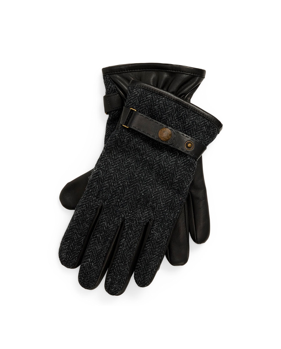 Imagen 0 de Guantes de hombre híbridos de piel