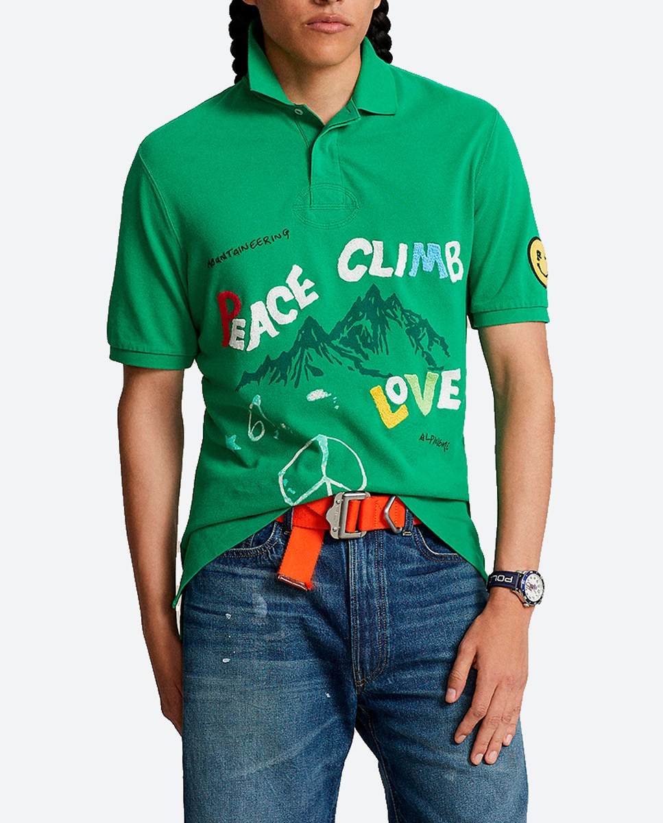 Imagen 0 de Polo de hombre estampado Classic fit