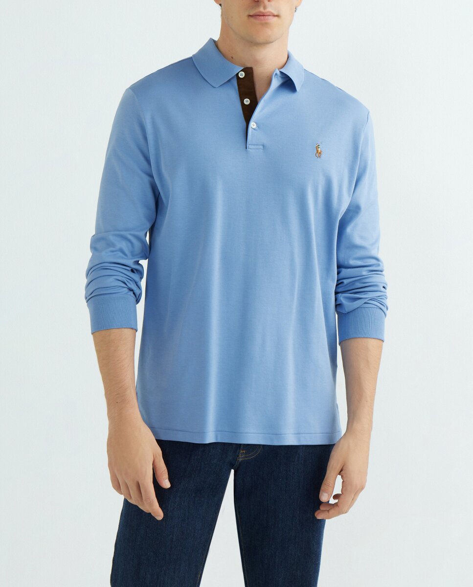 Imagen 0 de Polo de hombre regular fit de algodón