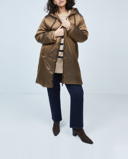 Imagen 0 de Parka de mujer larga con capucha