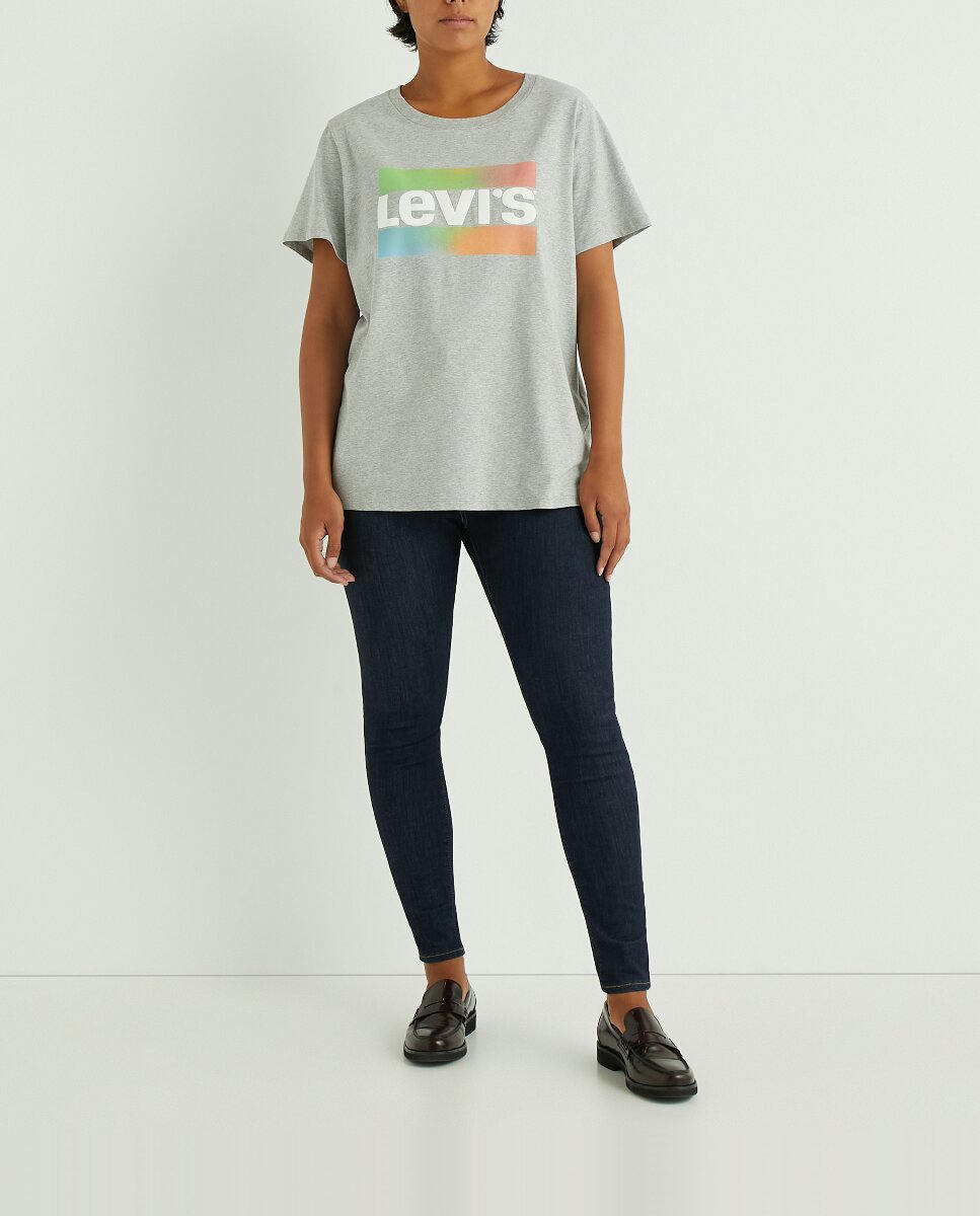 Imagen 0 de Vaquero de mujer talla grande 720? High rise super skinny lavado oscuro. Tiro alto