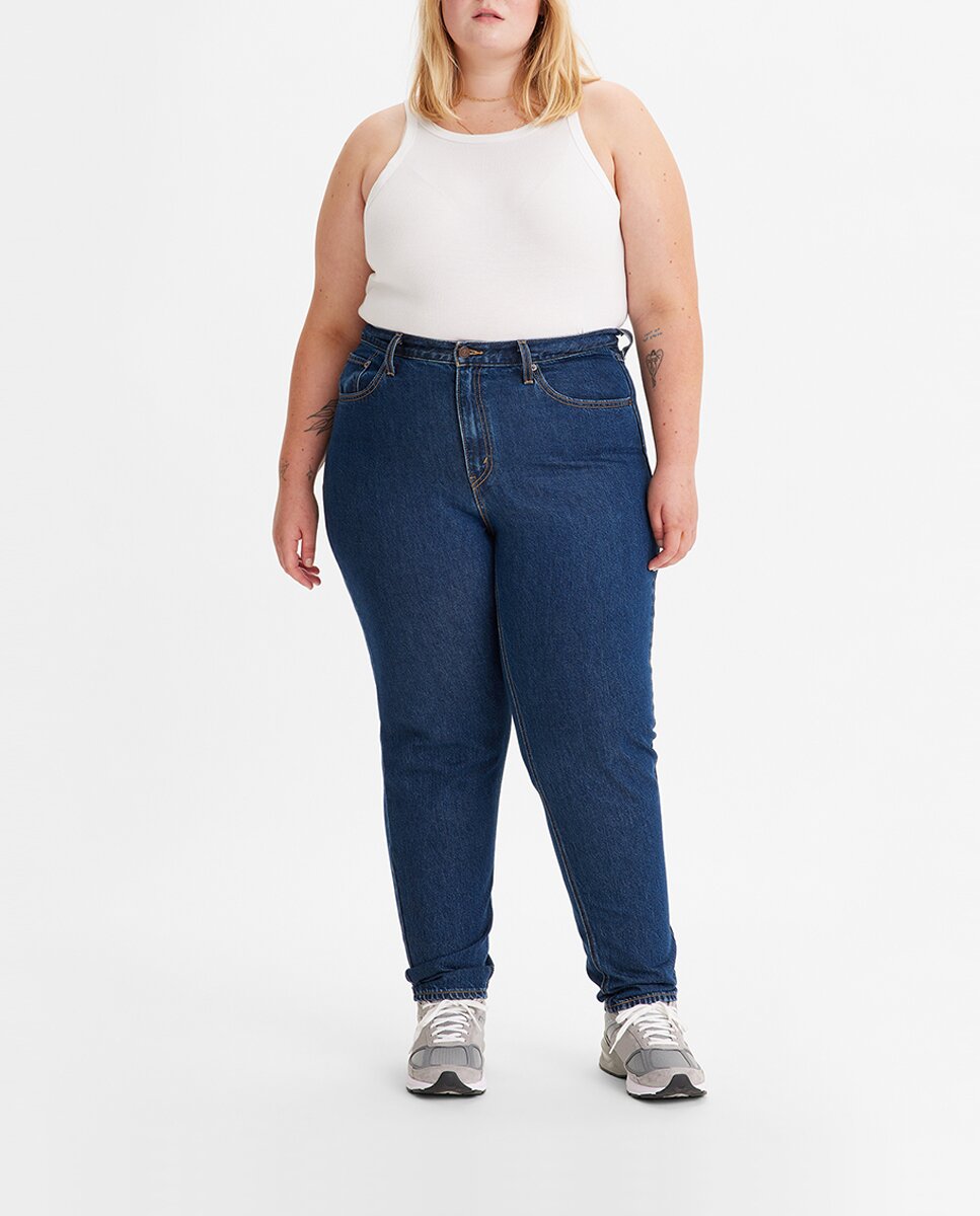 Imagen 0 de Vaquero de mujer 80's Mom Jean? lavado oscuro