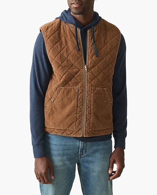 Imagen 0 de Chaleco de hombre de pana reversible