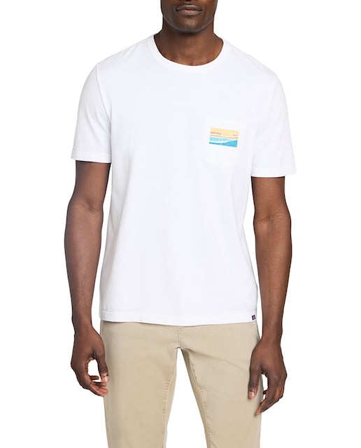 Imagen 0 de Camiseta de hombre manga corta y print