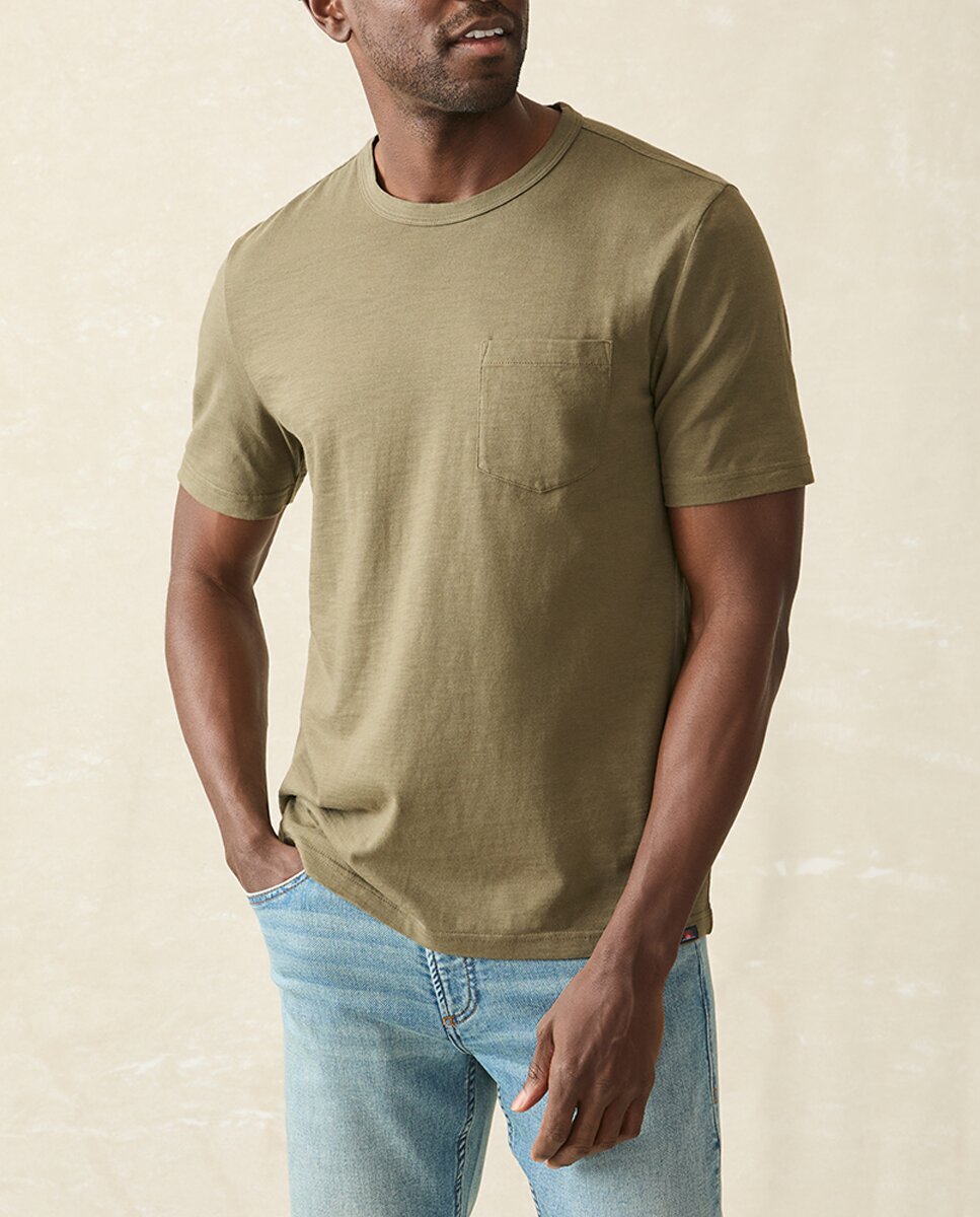 Imagen 0 de Camiseta de hombre manga corta con bolsillo
