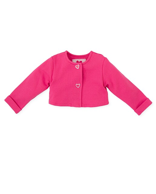 Imagen 0 de Chaqueta de punto con botones de corazón