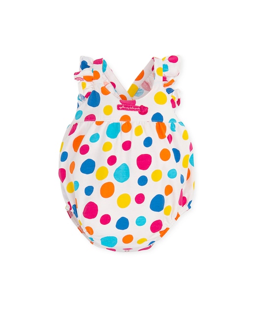 Imagen 0 de Ranita de bebé niña lunares multicolor