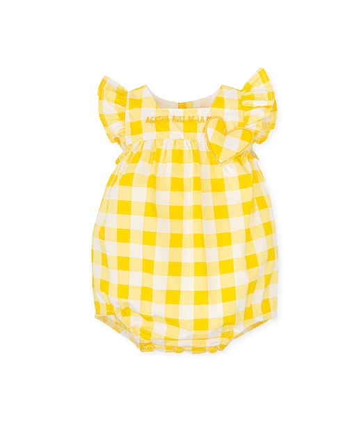 Imagen 0 de Ranita de popelín con estampado "vichy"