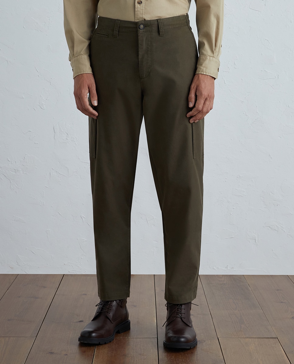 Imagen 0 de Pantalon cargo twill de hombre