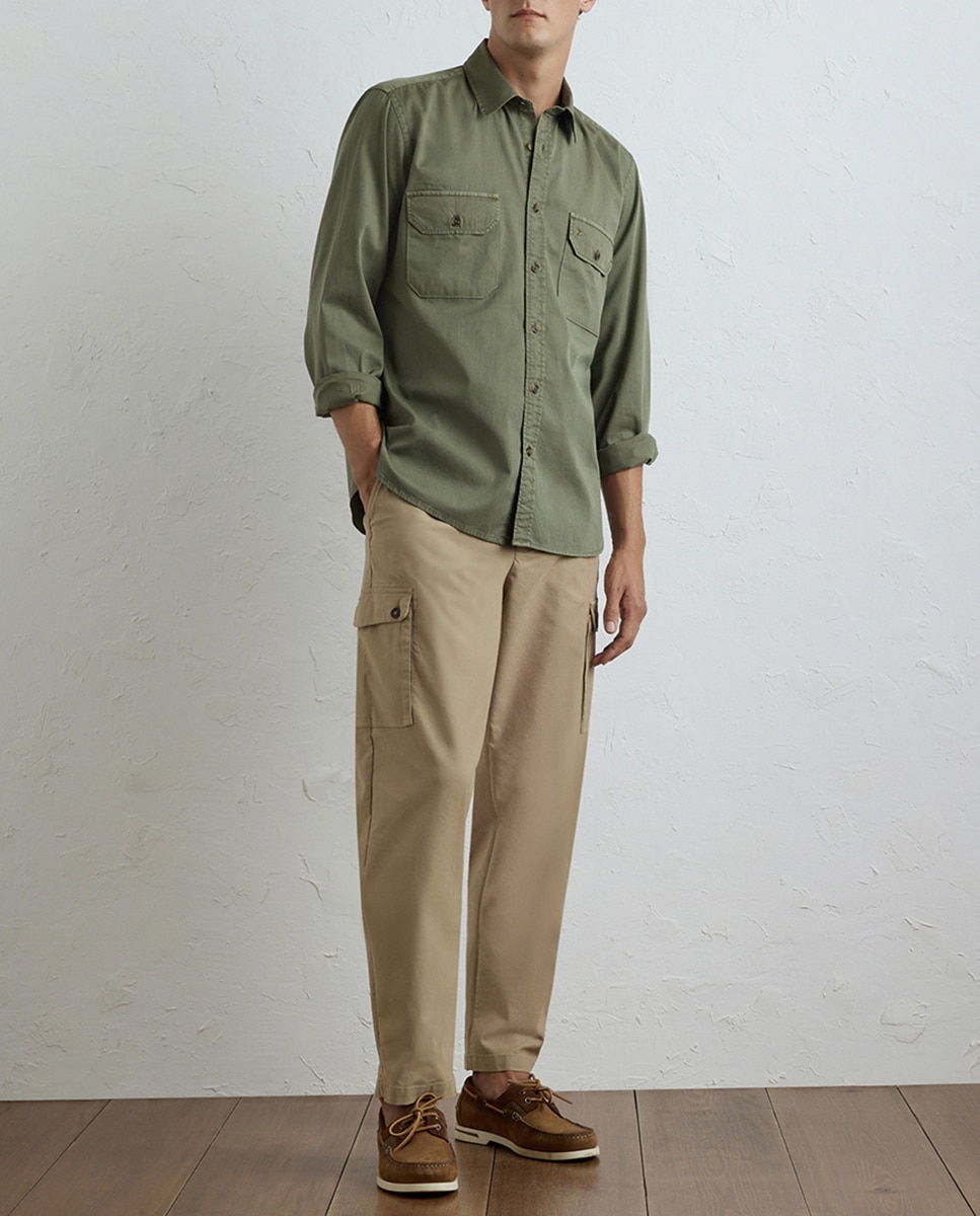 Imagen 0 de Pantalon cargo twill de hombre
