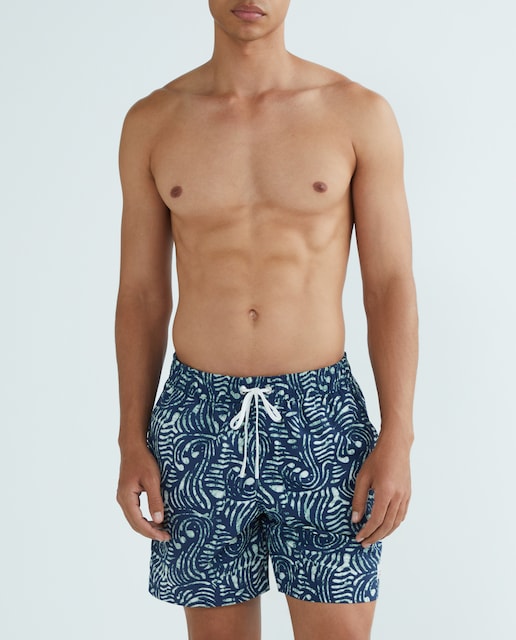 Imagen 0 de Traje de baño de hombre estampado