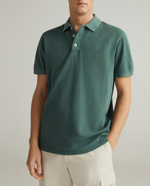 Imagen 0 de Polo de piqué de manga corta hombre