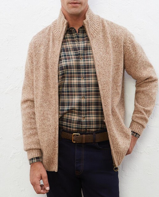 Imagen 0 de Chaqueta básica con cremallera de hombre