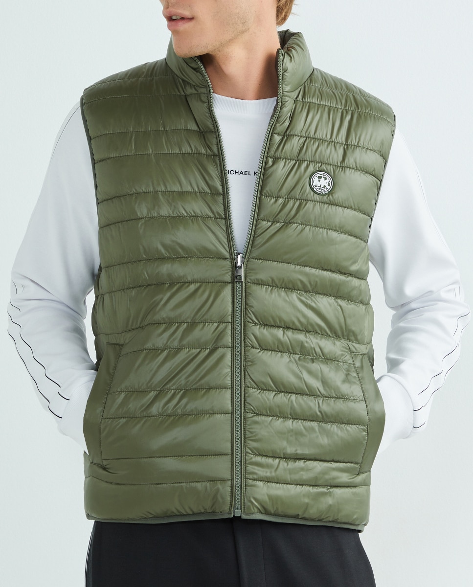 Imagen 0 de Chaleco de hombre acolchado reversible