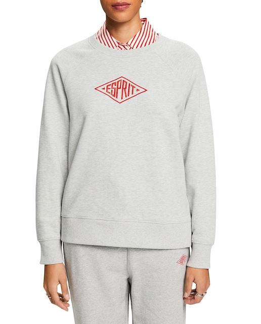 Imagen 0 de Sudadera cerrada de mujer logo bordado