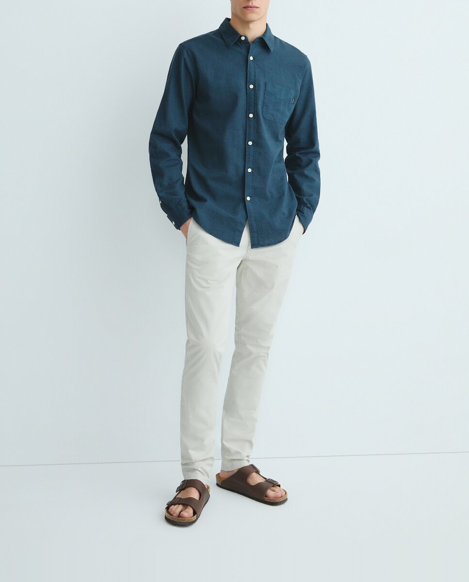 Imagen 0 de Pantalón de hombre estilo chino casual, Original Chino, Skinny Fit.