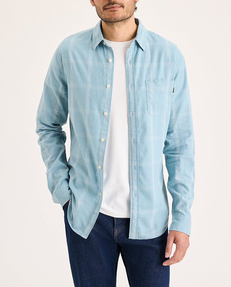 Imagen 0 de Camisa de hombre de manga larga, slim fit.