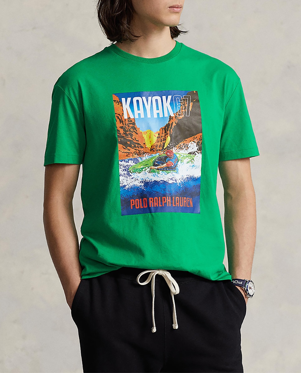 Imagen 0 de Camiseta de hombre de cuello redondo