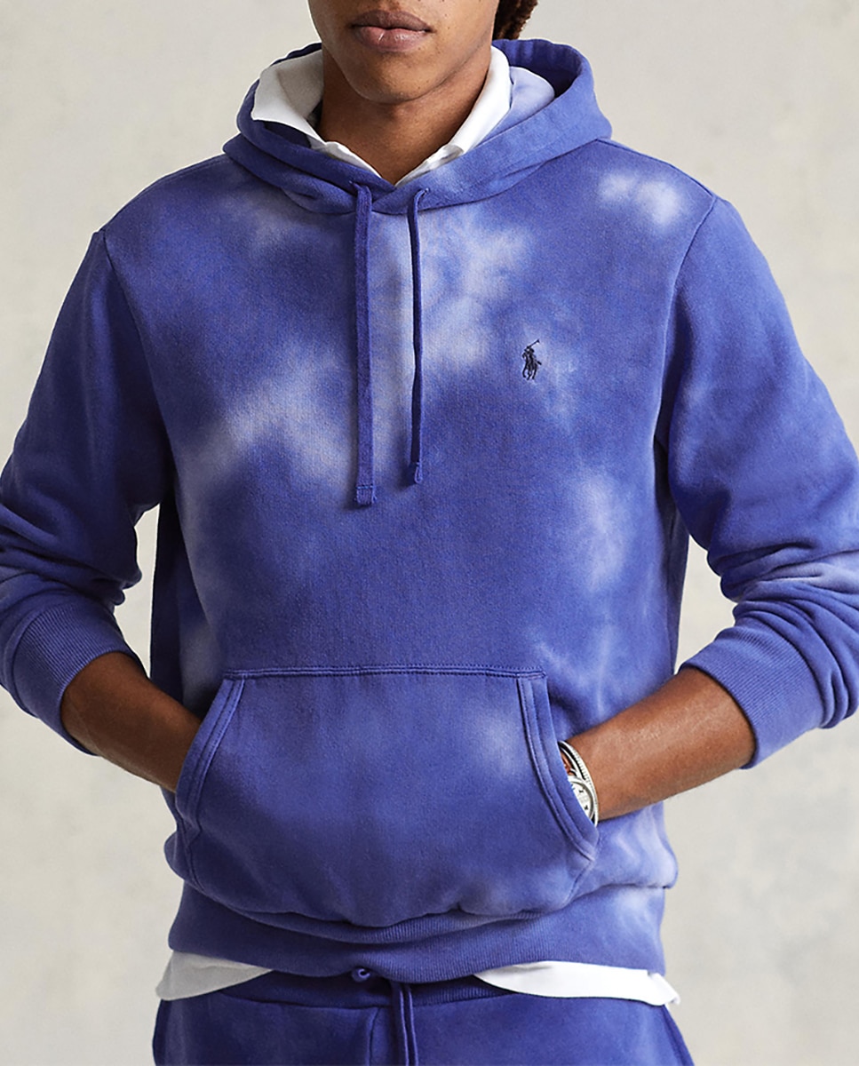 Imagen 0 de Sudadera de hombre Tie dye con capucha