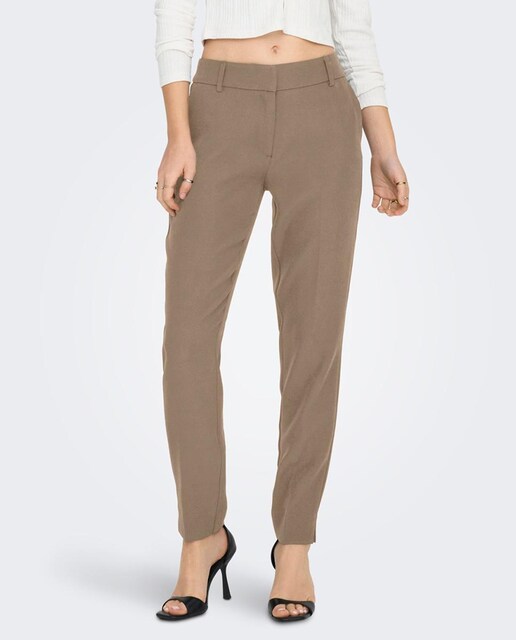 Imagen 0 de Pantalón de mujer slim fit y cintura alta