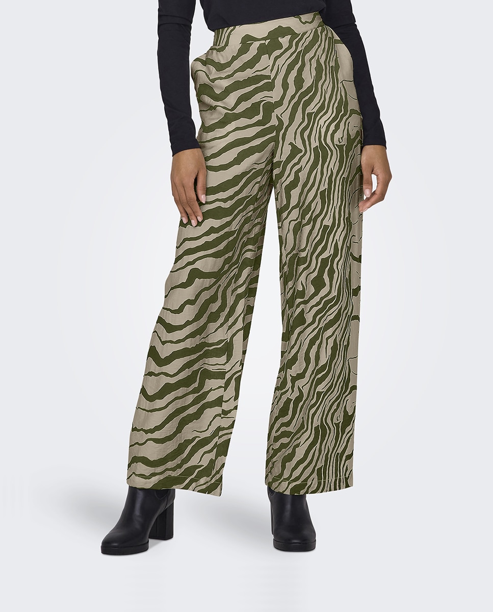 Imagen 0 de Pantalón de mujer de cintura alta