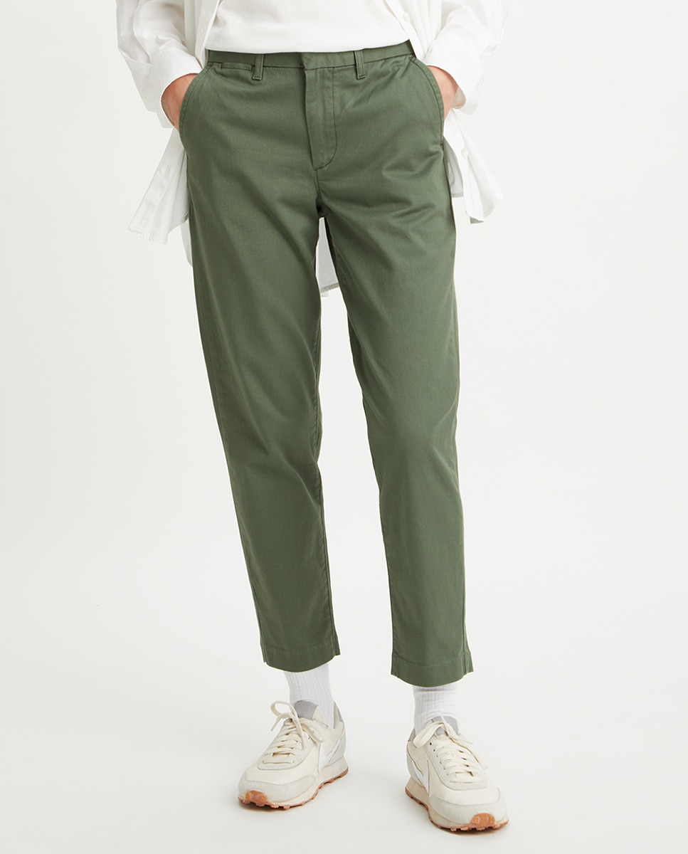 Imagen 0 de Pantalón chino de mujer slim con stretch