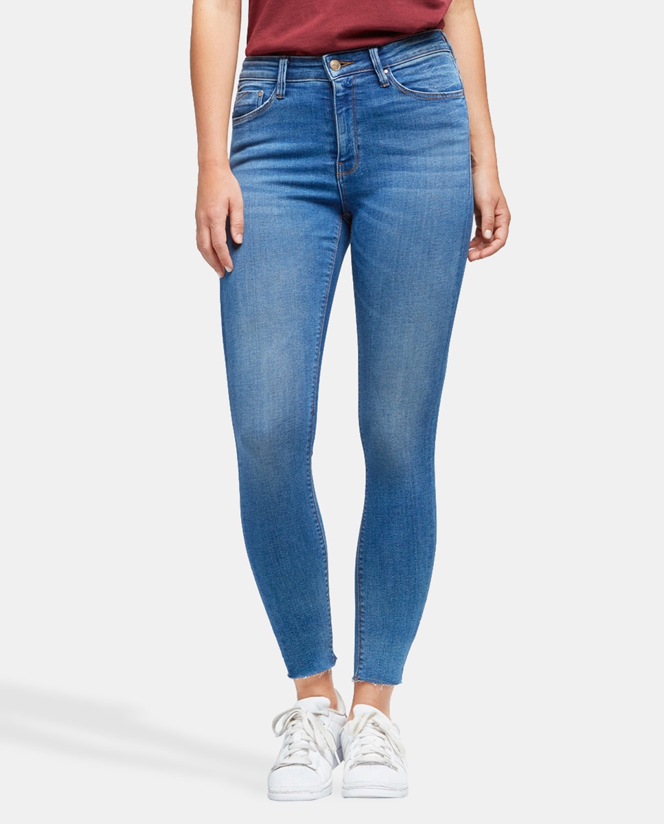 Imagen 0 de Vaquero skinny de mujer Only de cintura alta