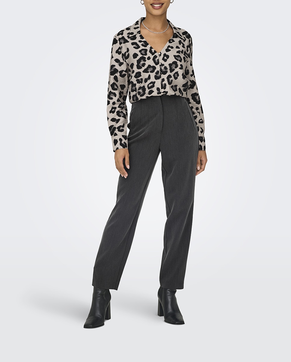 Imagen 0 de Pantalón de mujer de cintura alta