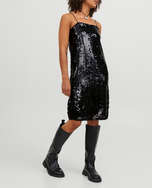 Imagen 0 de Vestido corto de lentejuelas