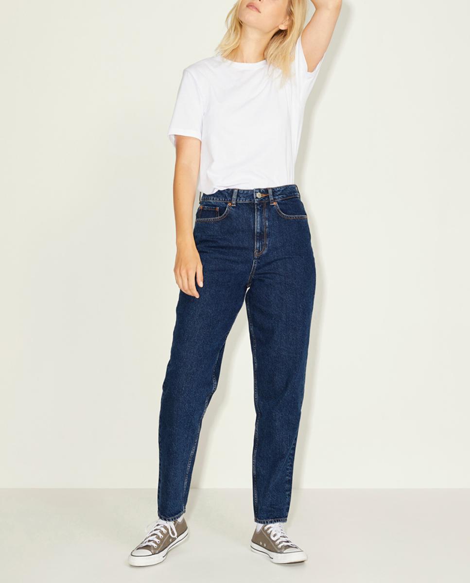 Imagen 0 de Vaquero Lisbon de mujer mom fit y con cintura alta
