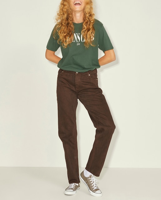 Imagen 0 de Vaqueros Seoul de mujer regular fit y cintura media